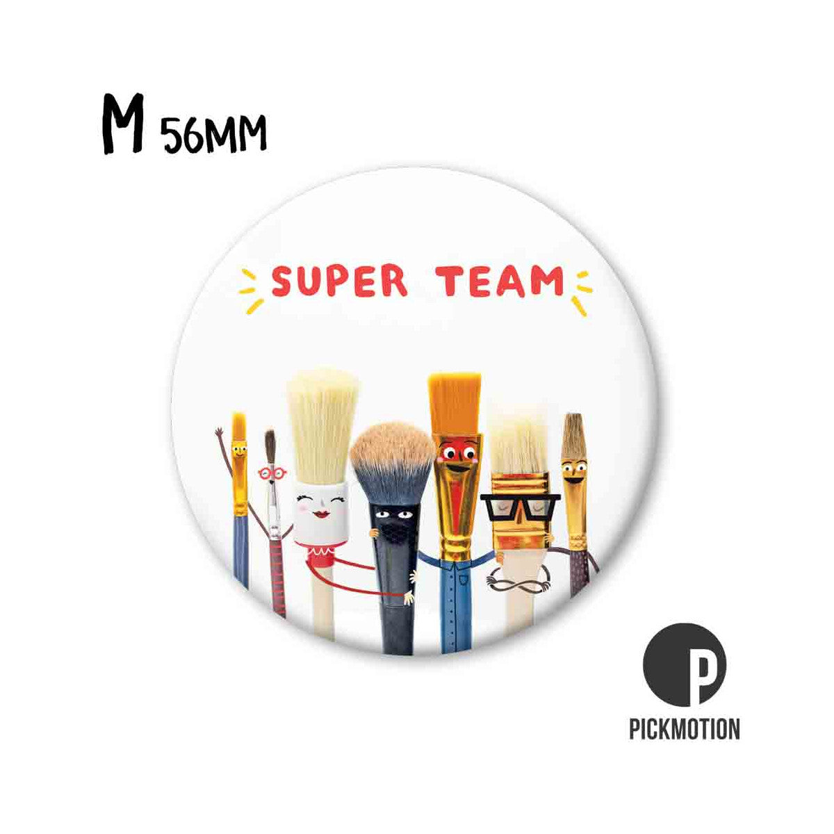 Magnet Taille M "SUPER TEAM"