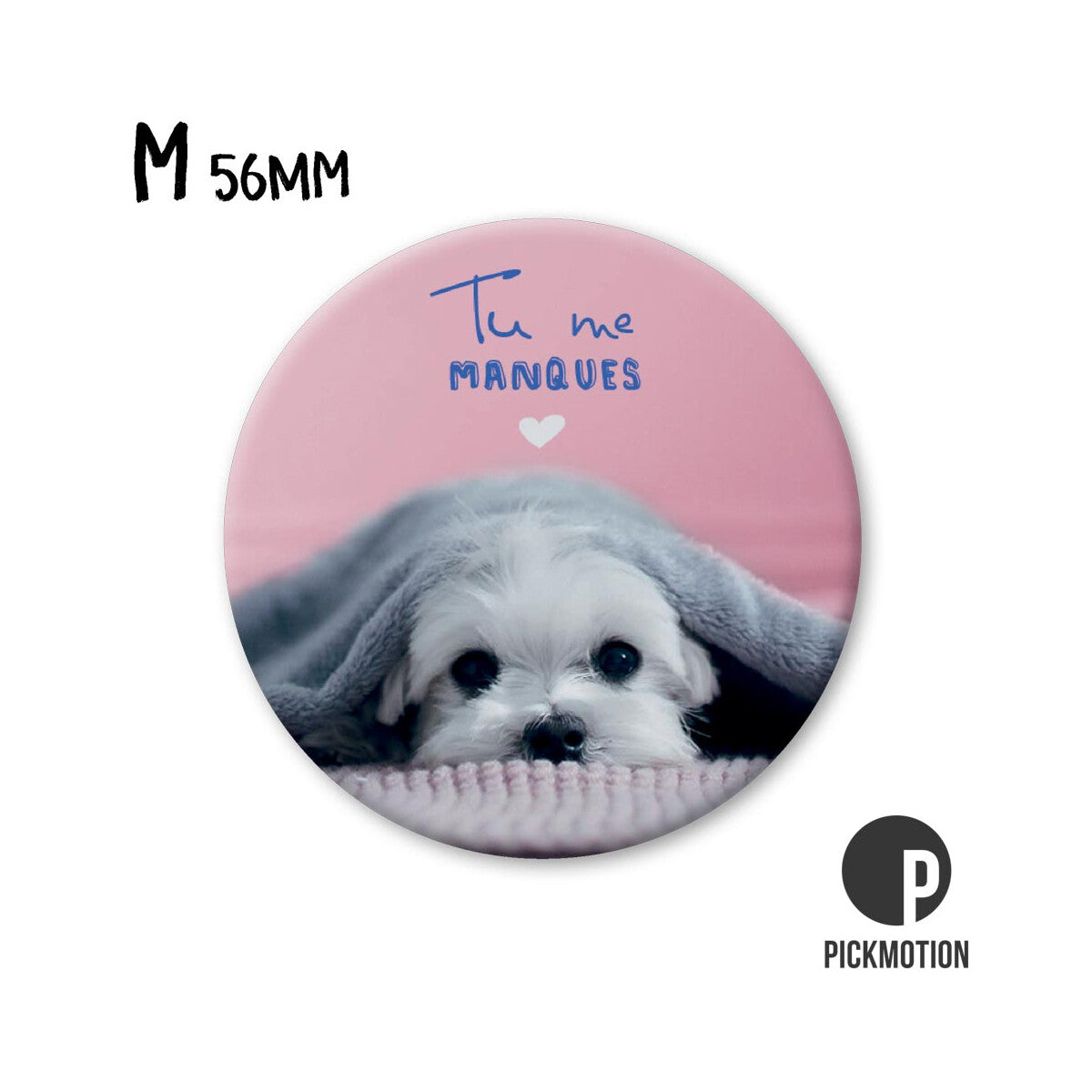Magnet Taille m "Tu me manques