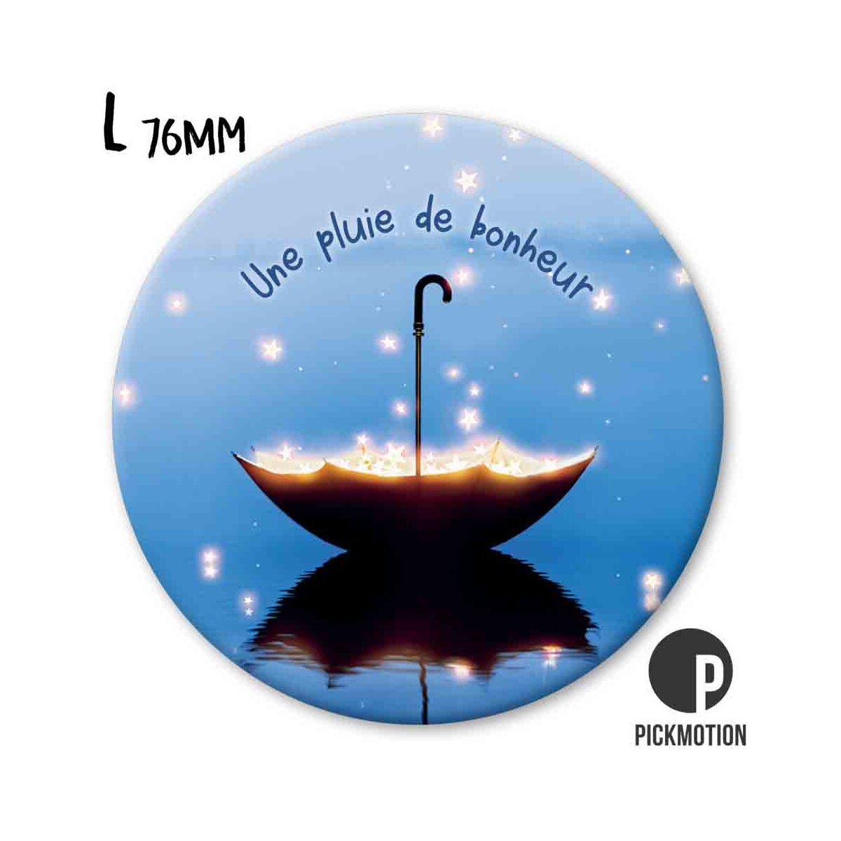 Magnet Taille L "Une pluie de bonheur"