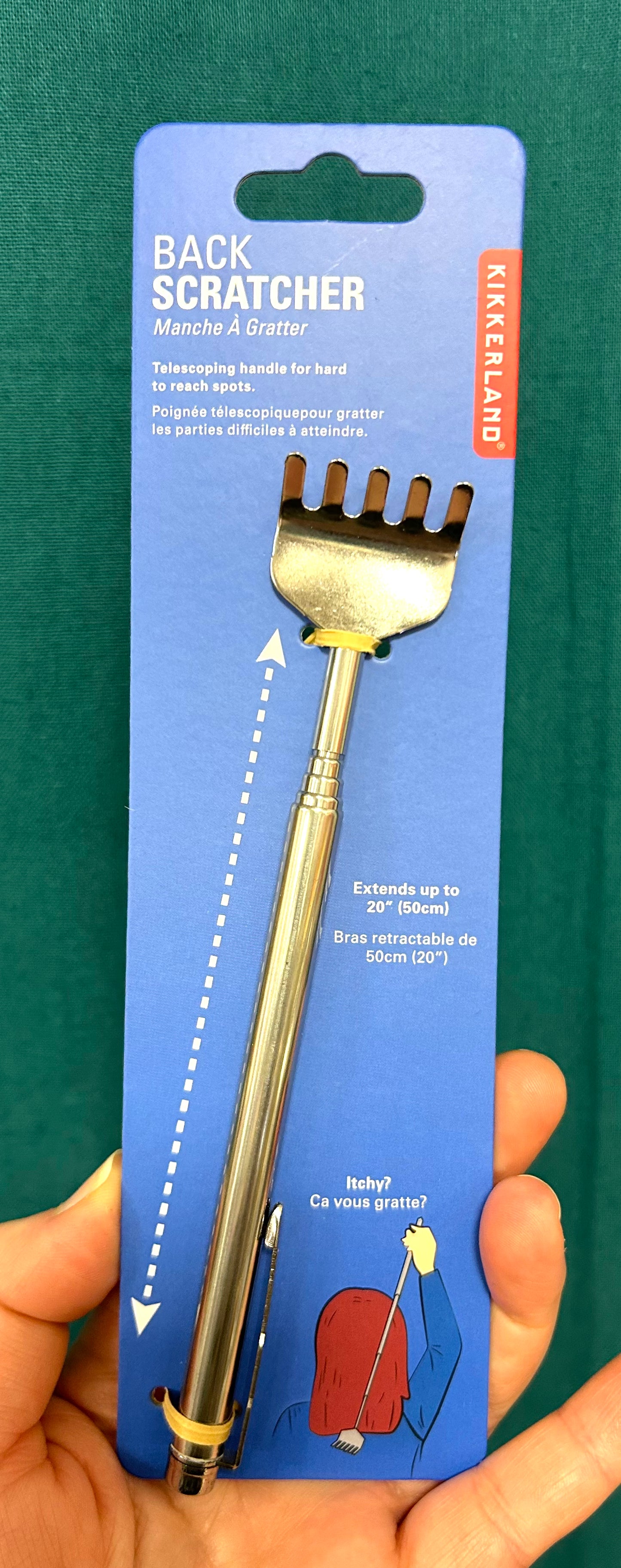 Gratte Dos télescopique