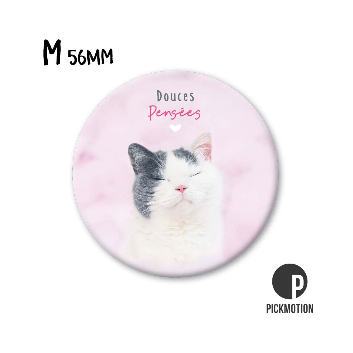 Magnet Taille M "Douces pensées "