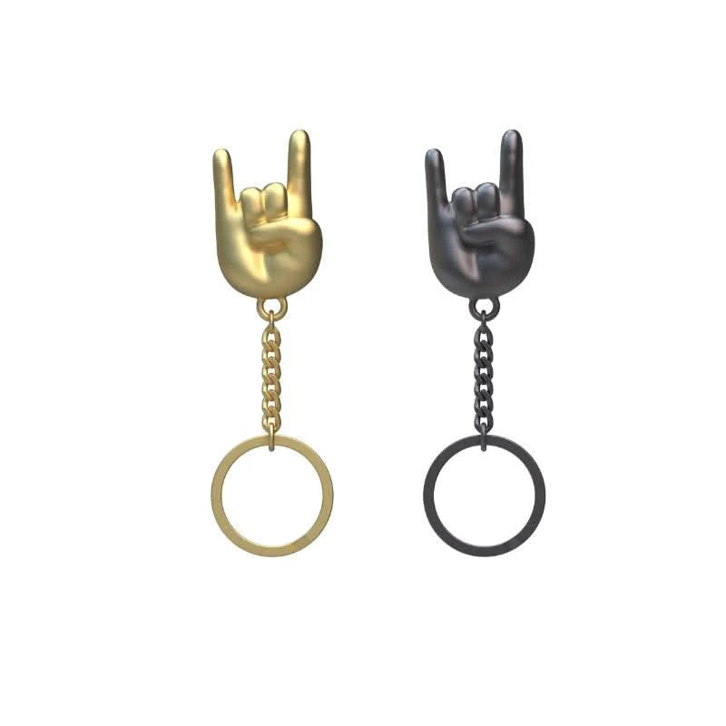 Porte clés Rock Hand - Divers coloris