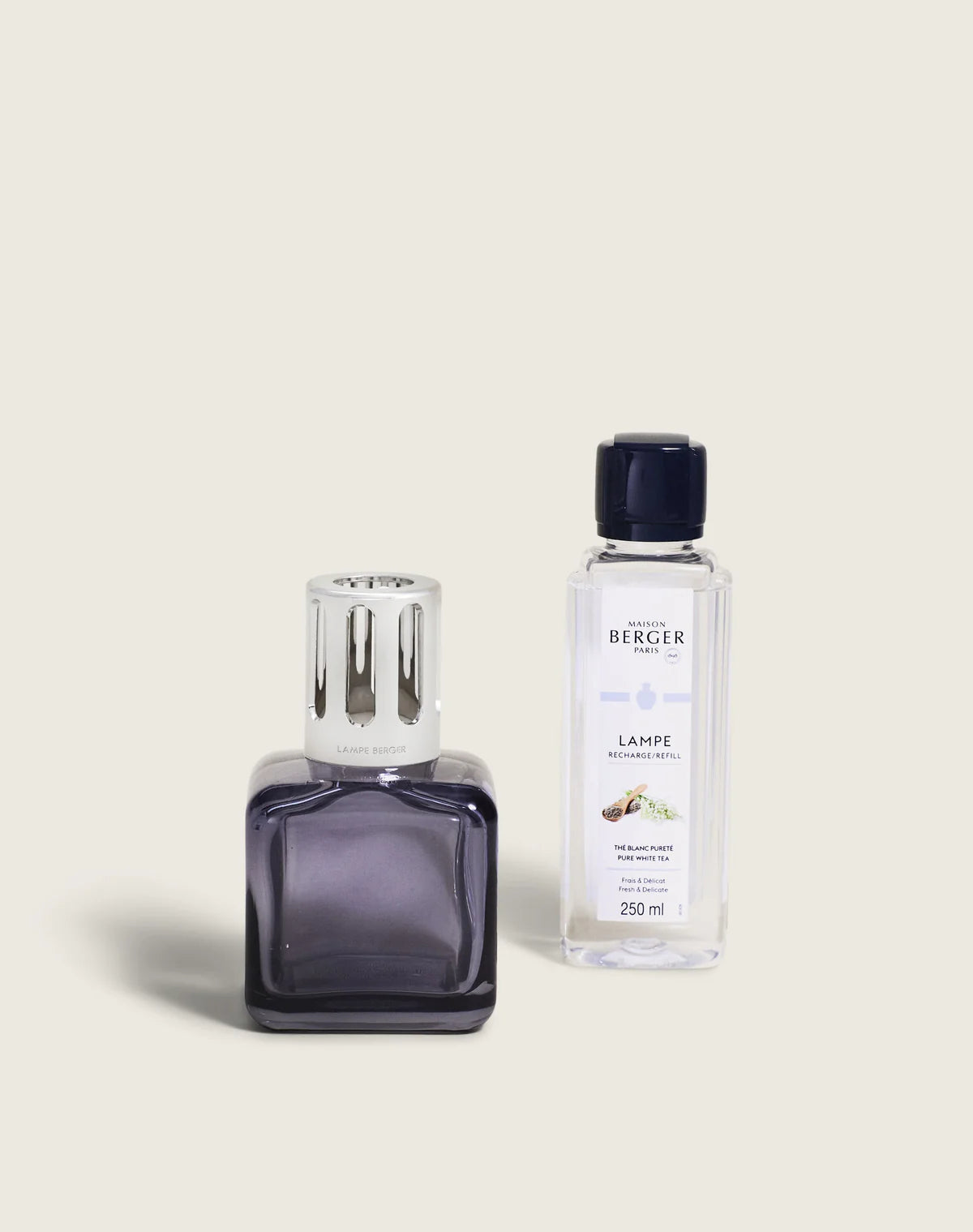 Coffret lampe Berger Glaçon Gris