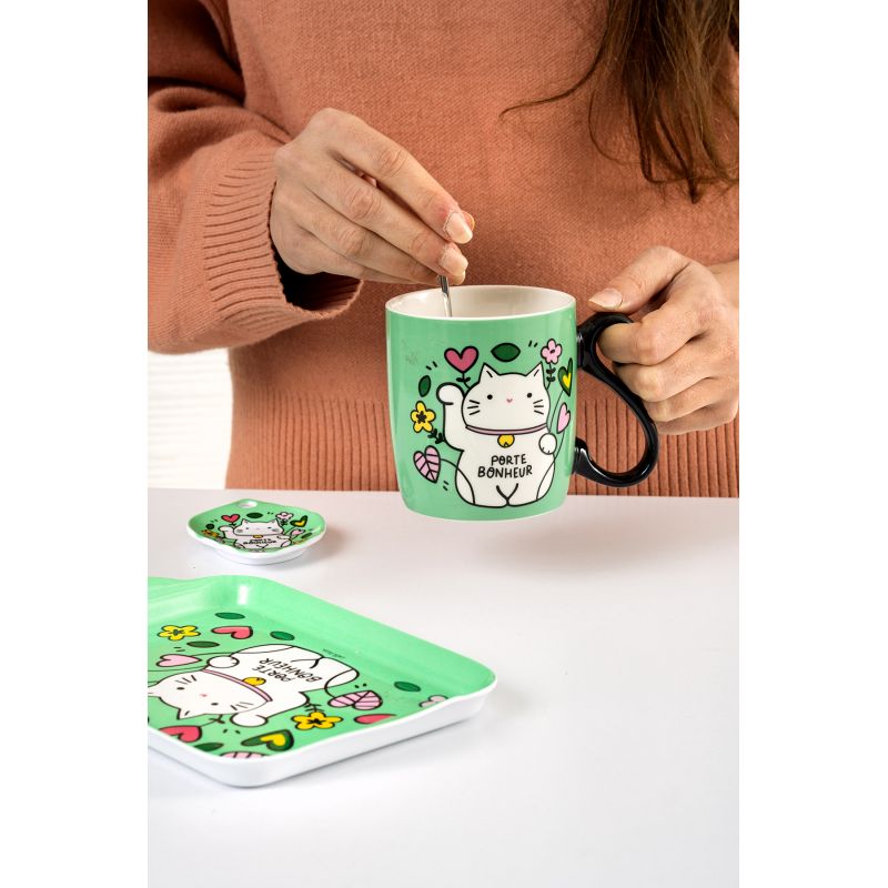 Mug Chat Bonheur