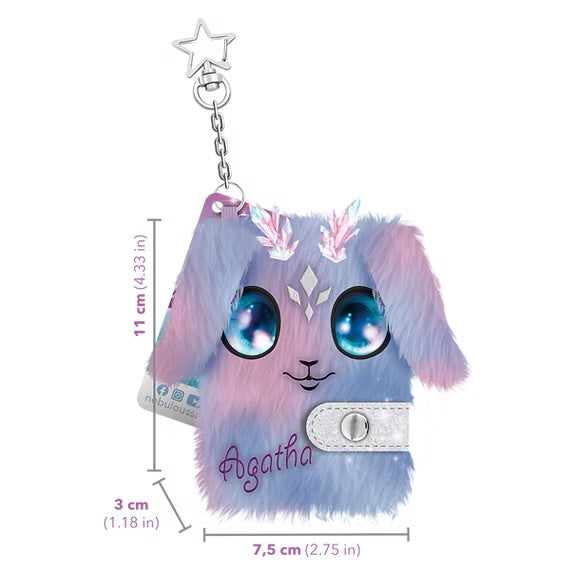Mini carnet peluche