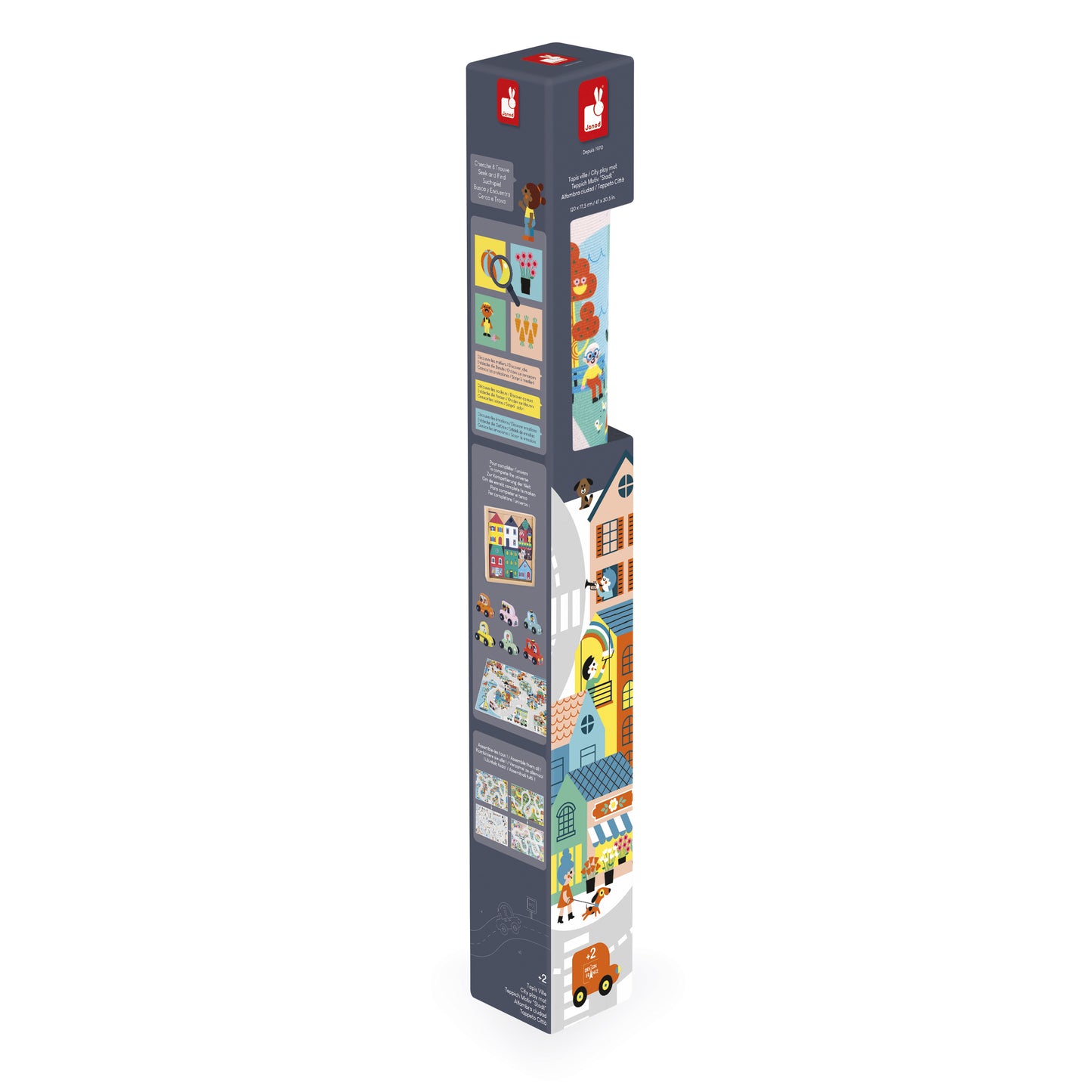 Tapis avec circuit Ville - Cross Roads