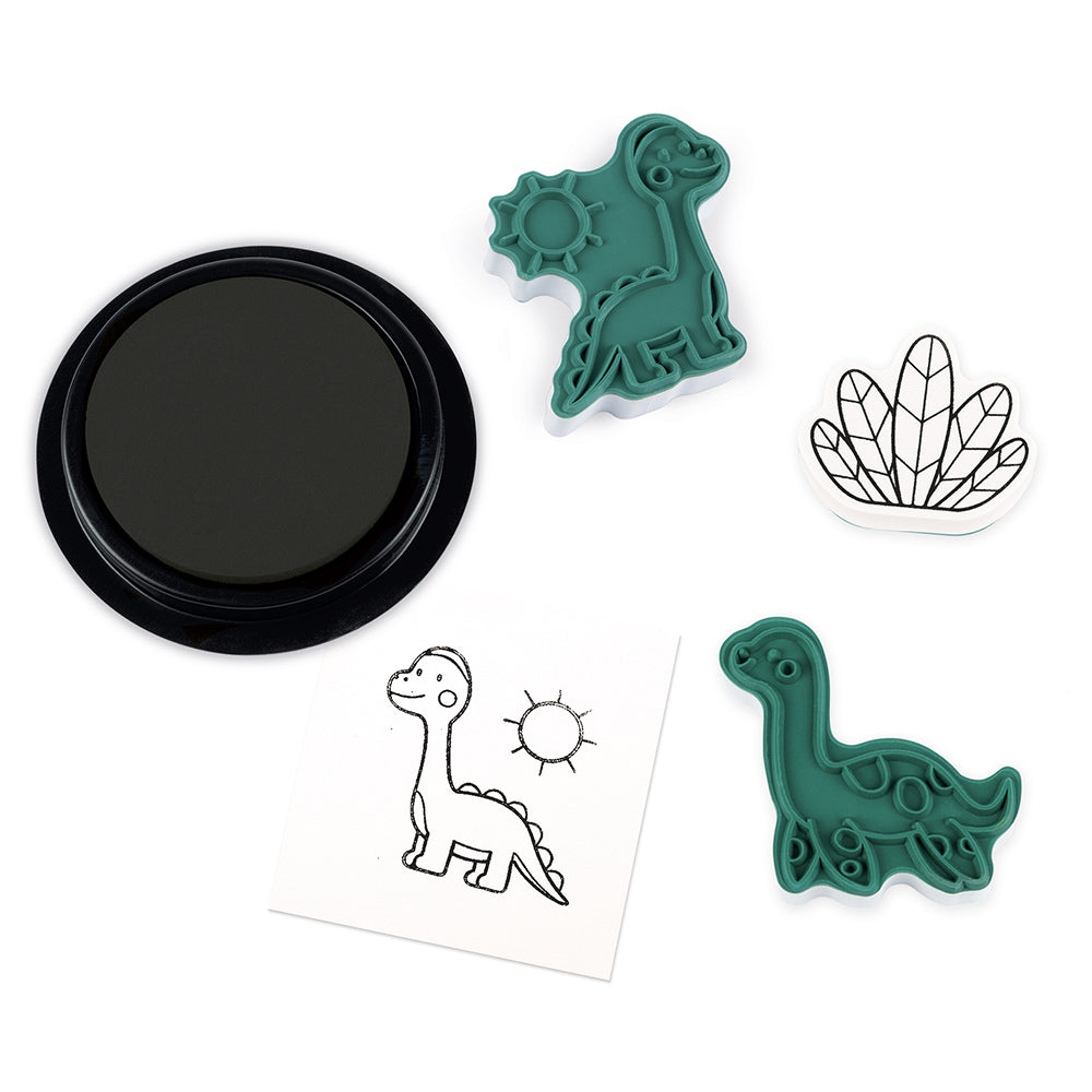 Coffret de 15 Tampons Dinosaures Stampinoo