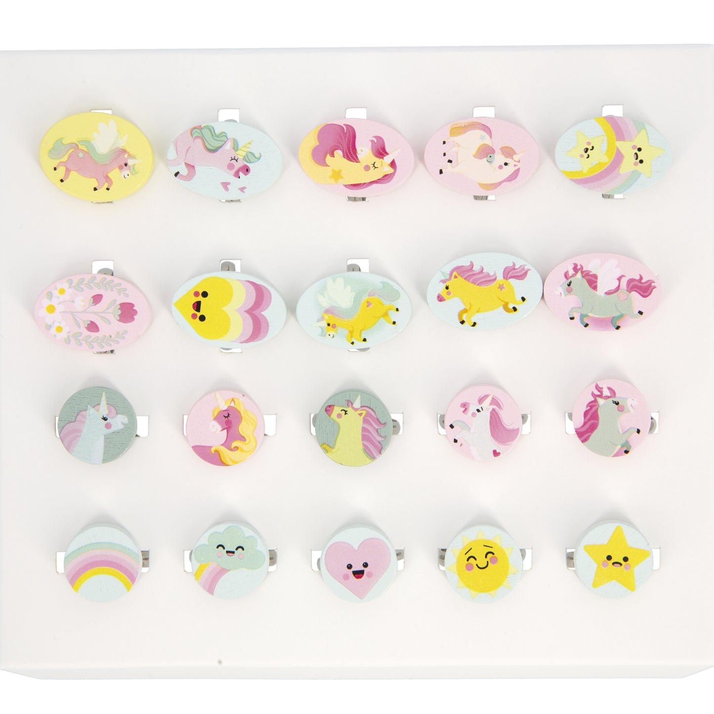 Set de 20 Bagues Licorne