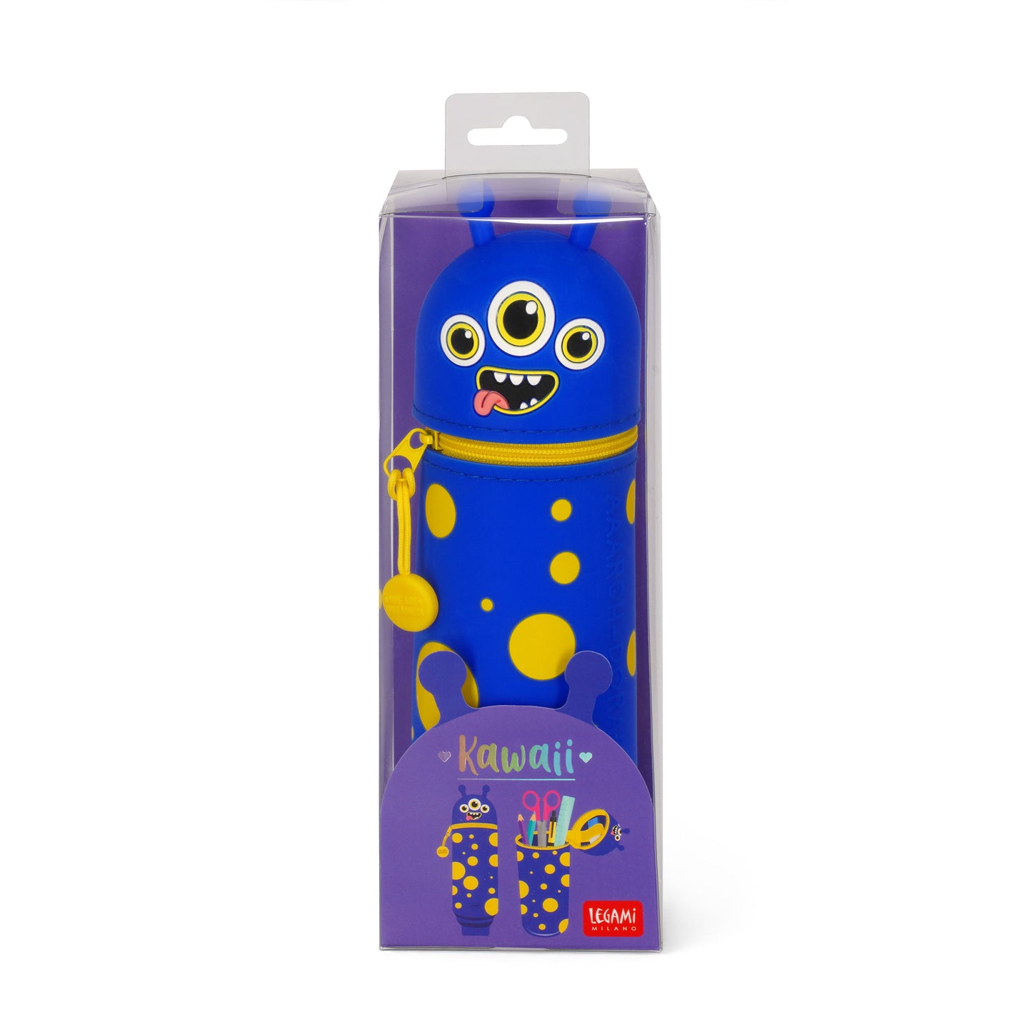 Trousse en Silicone Souple 2-en-1 - Monster