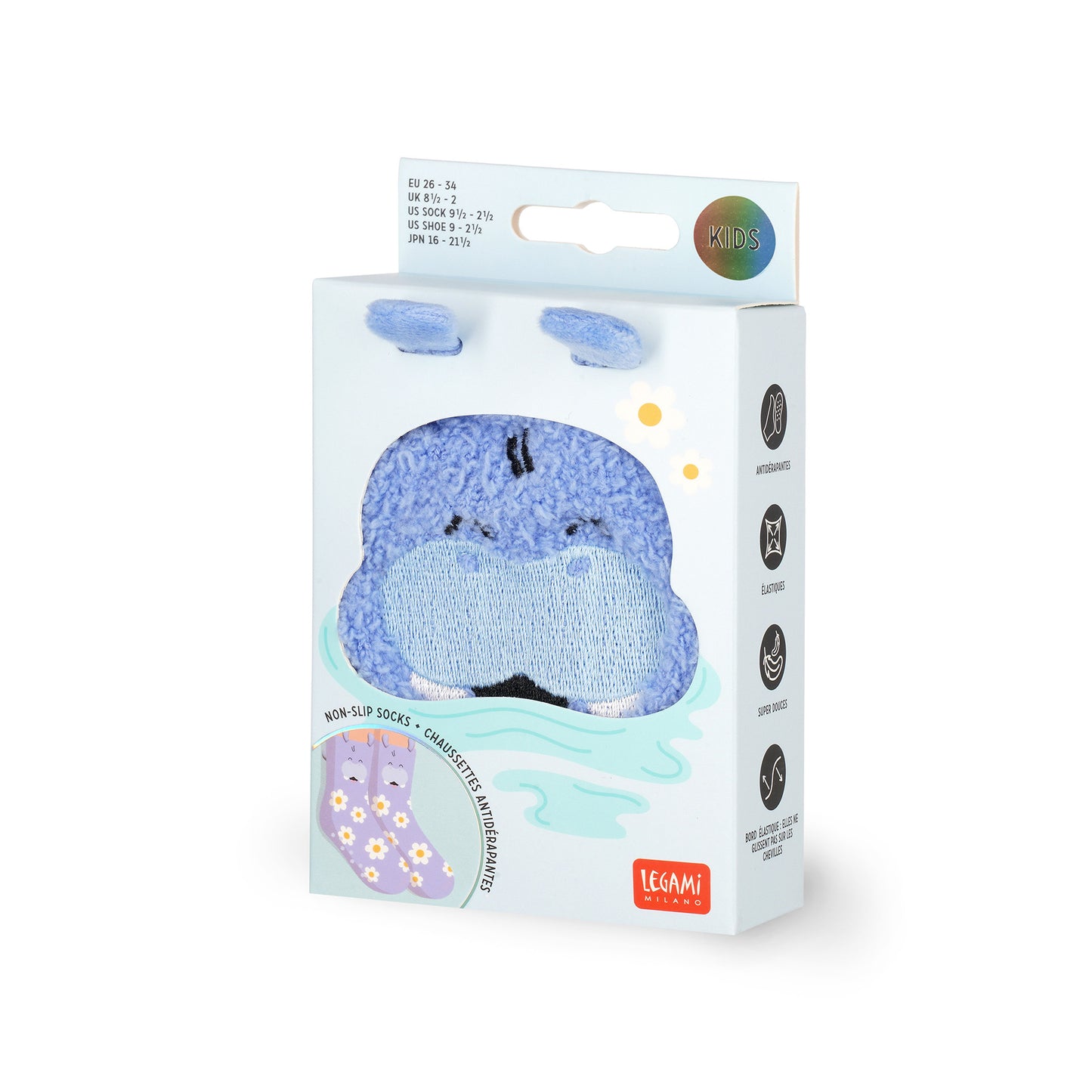 Chaussettes Antidérapantes Hippo ENFANT