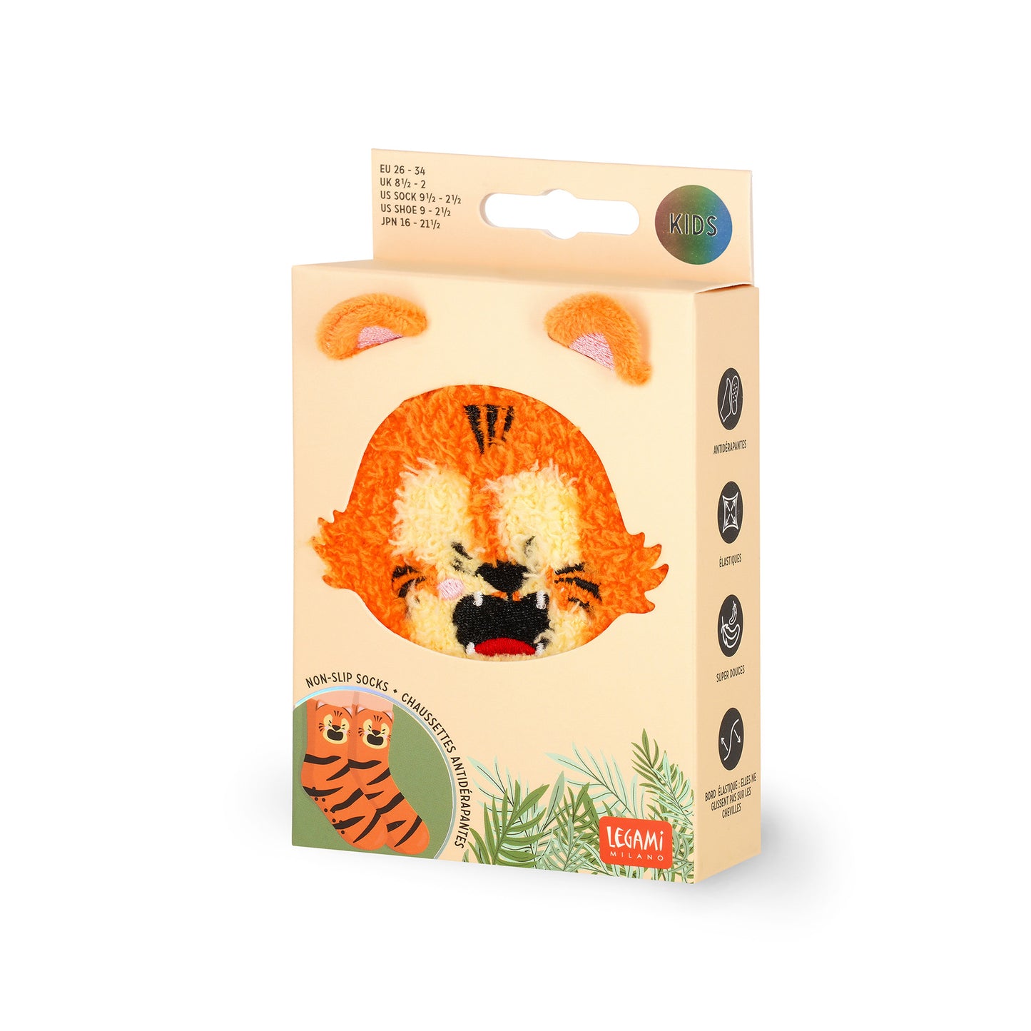 Chaussettes Antidérapante Tigre ENFANT