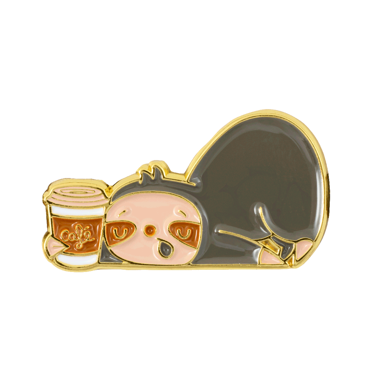 Pin's Paresseux café