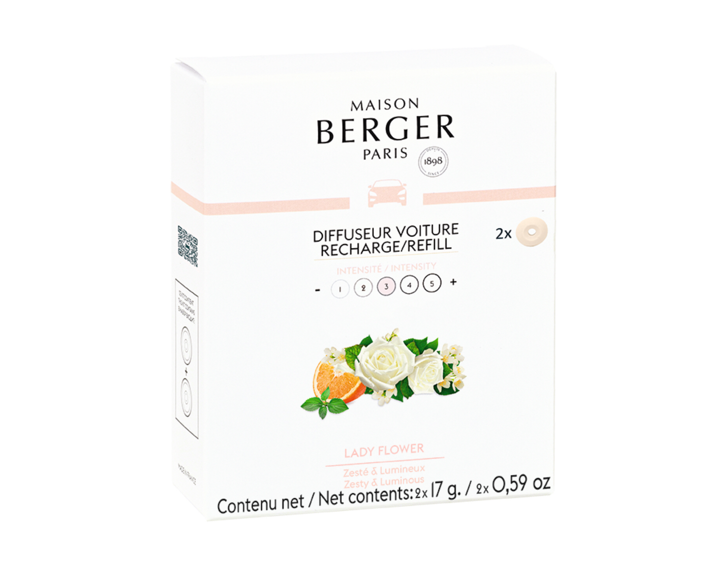 Recharges Diffuseur voiture - Divers Parfums