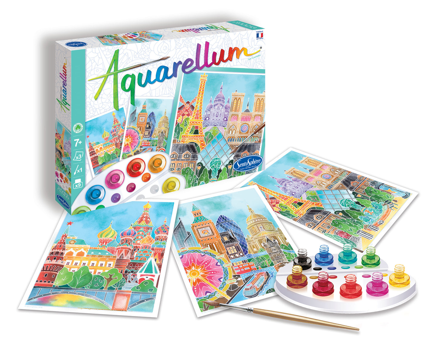 Aquarellum Les Capitales