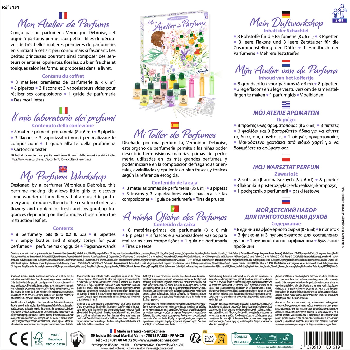 Mon atelier de parfums