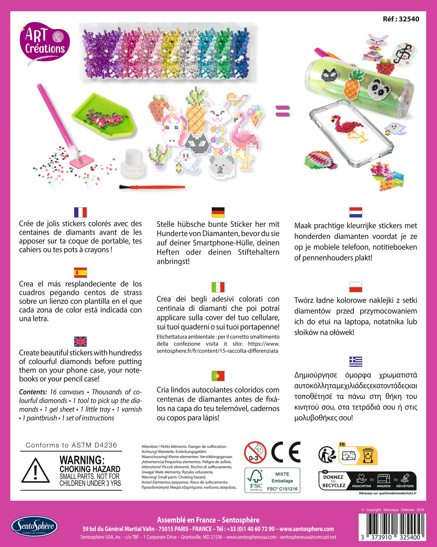 Stickers à Diamanter