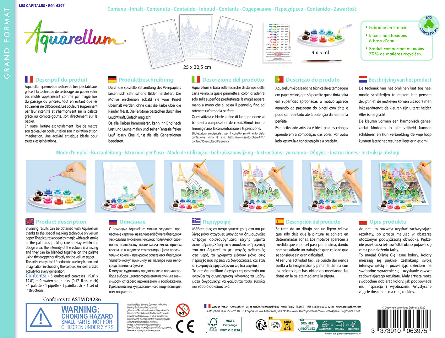 Aquarellum Les Capitales