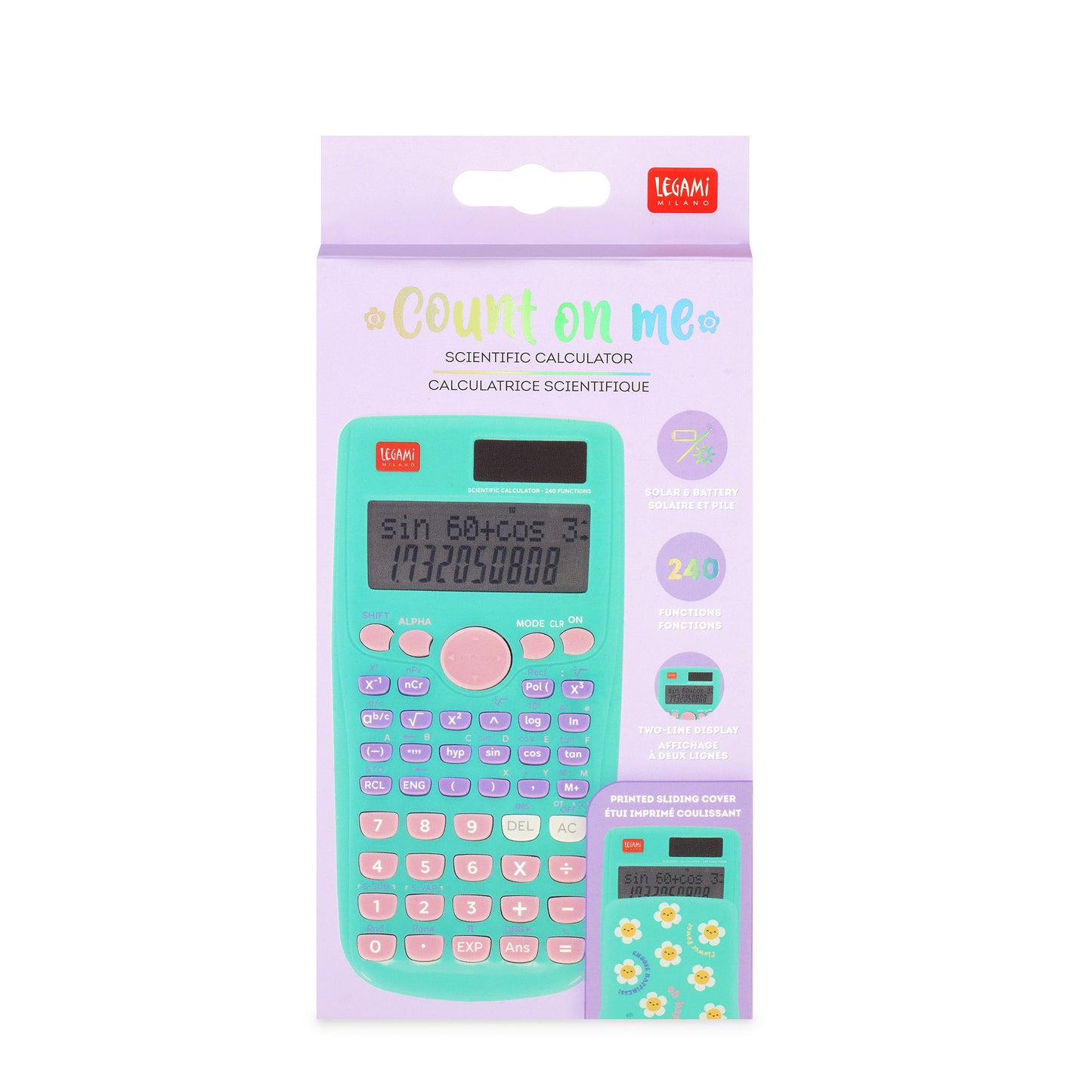 Calculatrice Scientifique Flowers