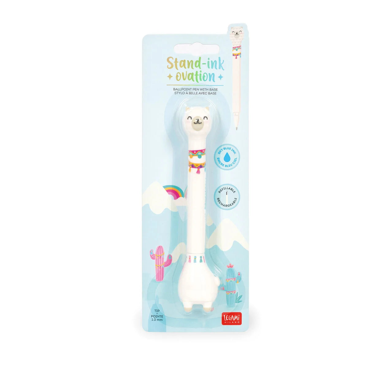 Stylo à Bille Llama avec Base - Stand-Ink Ovation