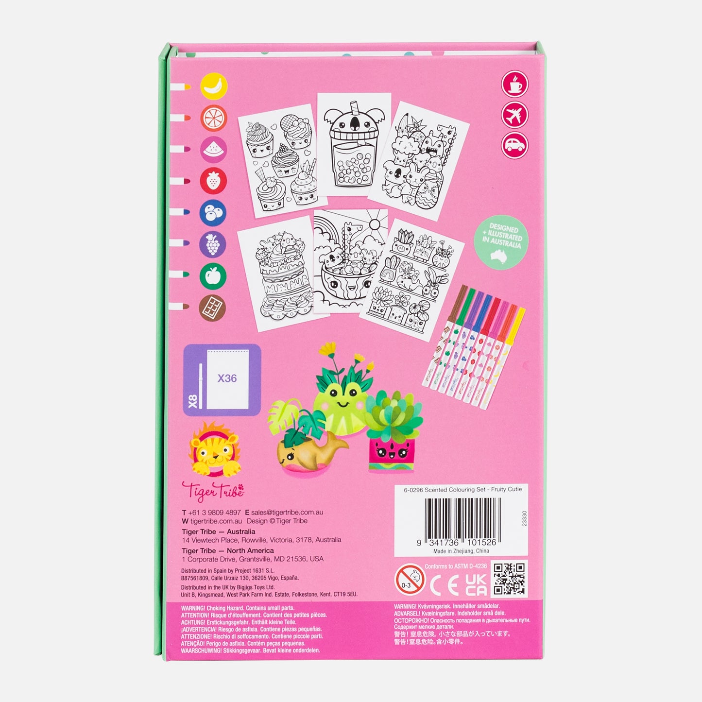 Set coloriage parfumé - Fruity Cutie