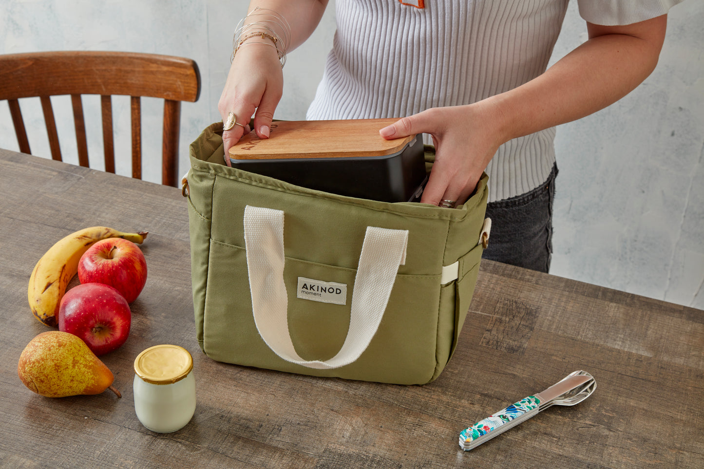 Lunch Bag Akinod - Divers Coloris
