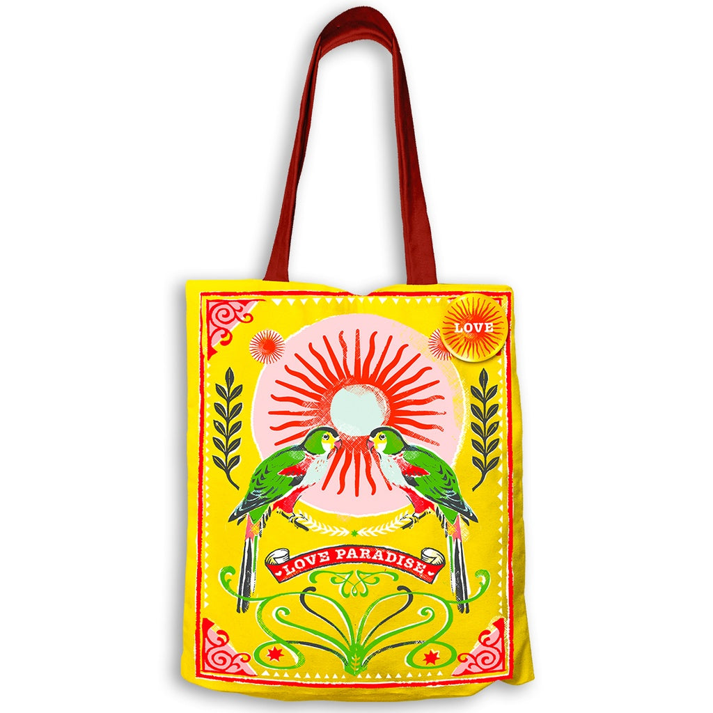 Tote Bag Perroquets