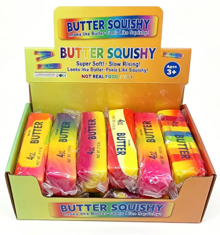 Squishy Butter Multicolor slow rise