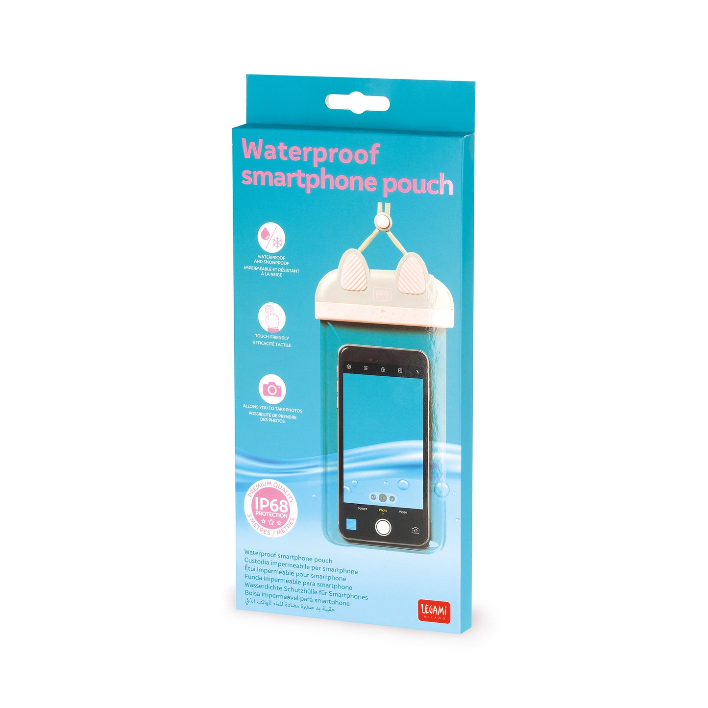 Étui Imperméable Pour Smartphone Chat