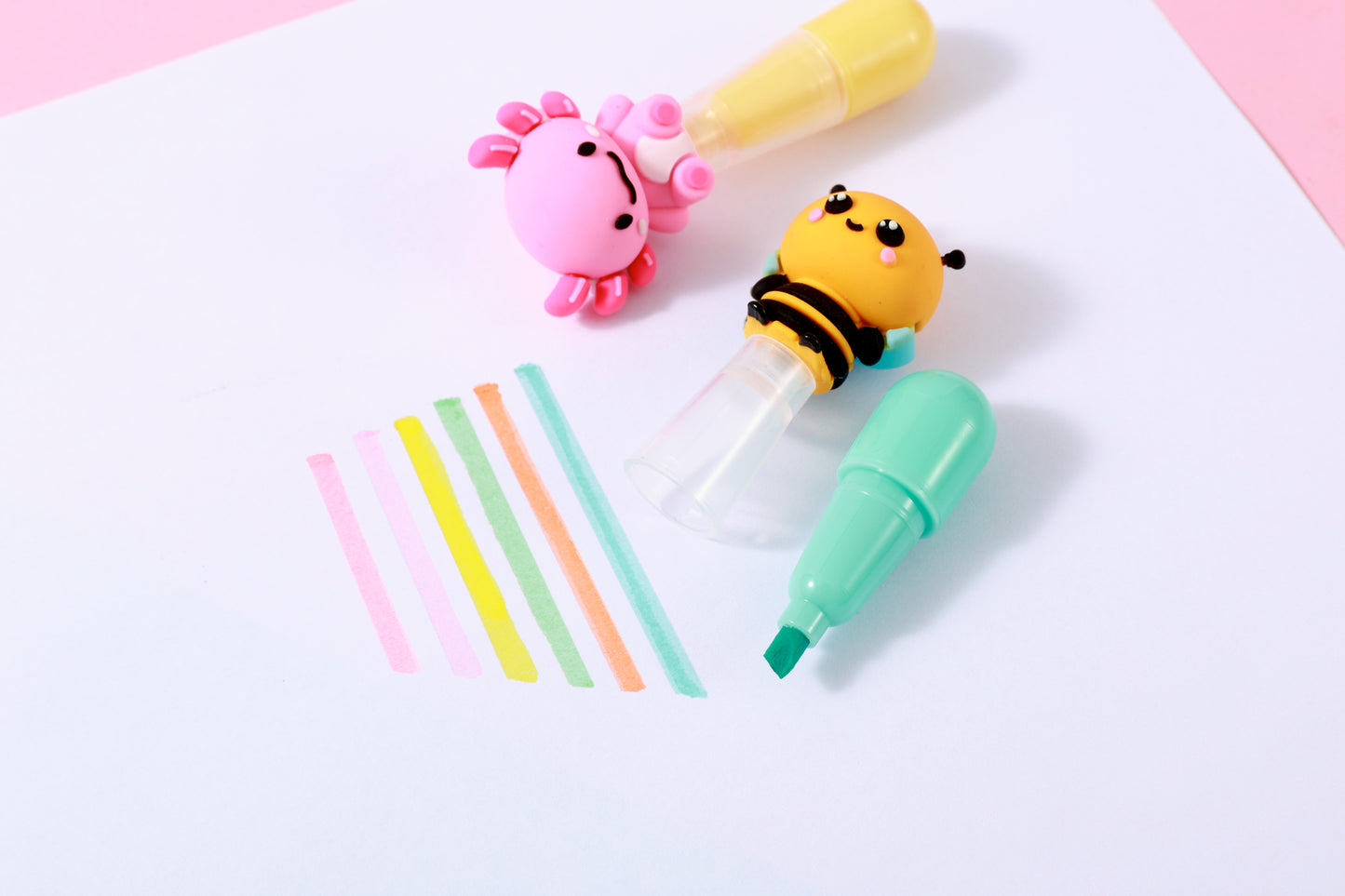 Surligneurs Cute animals 6 pièces