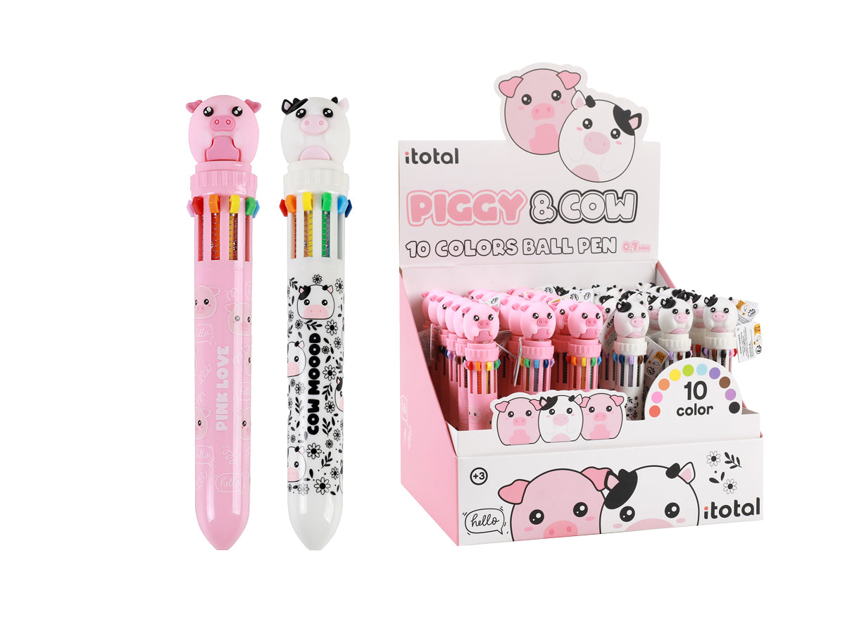 Stylo 10 couleurs - Divers Modèles
