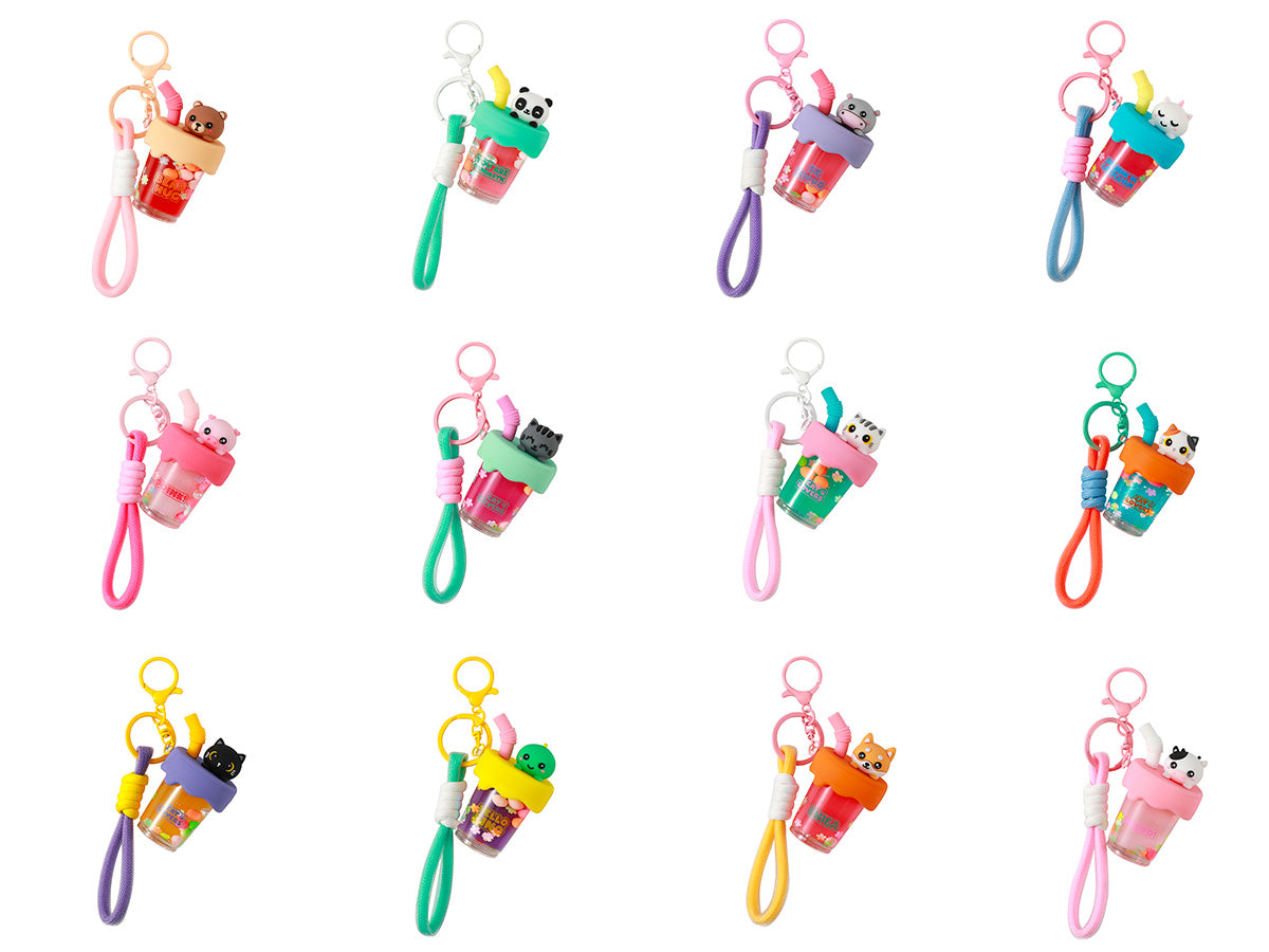 Porte clés Bubble Tea - Divers Modèles