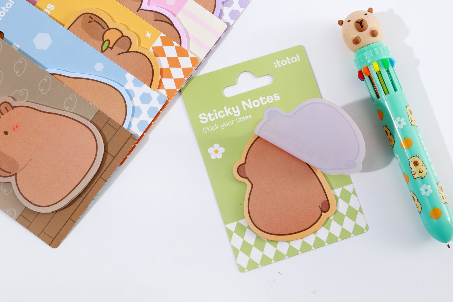 Sticky notes Capybara - Divers Modèles