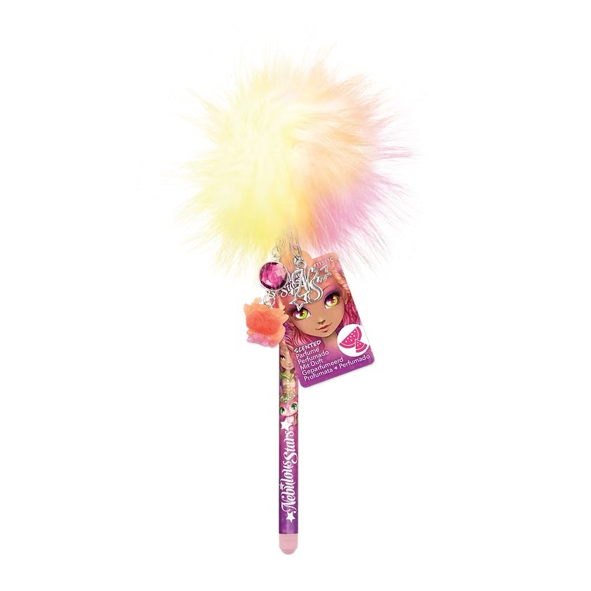 Stylos pompon à encre parfumée