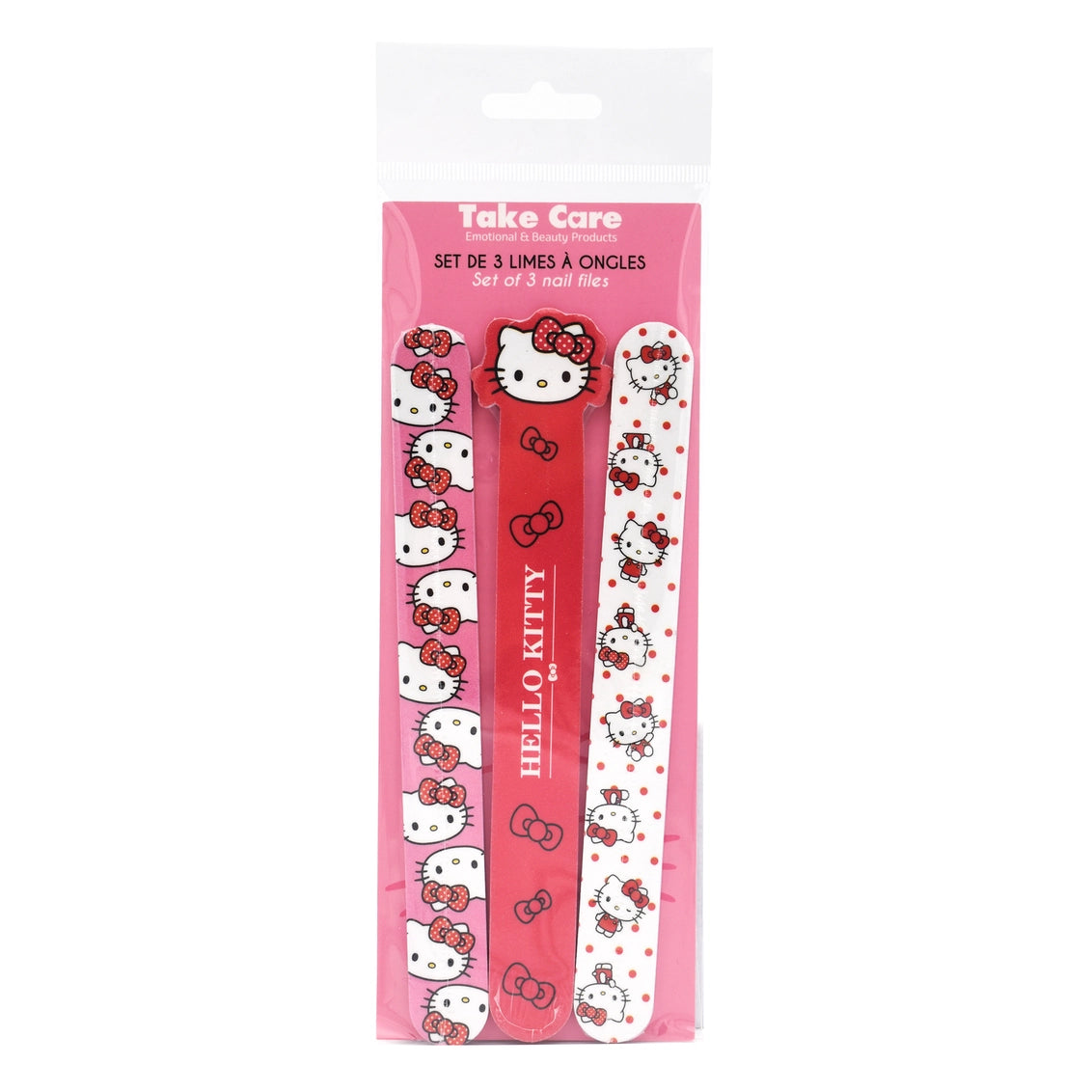 Set de 3 limes à ongles Hello Kitty