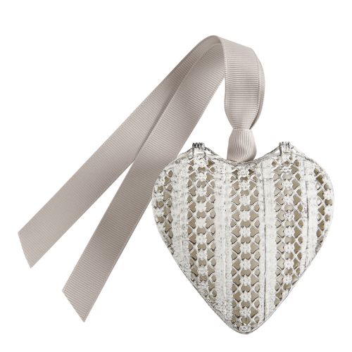 Boîte Cœur et décor parfumé - Fleur de Coton