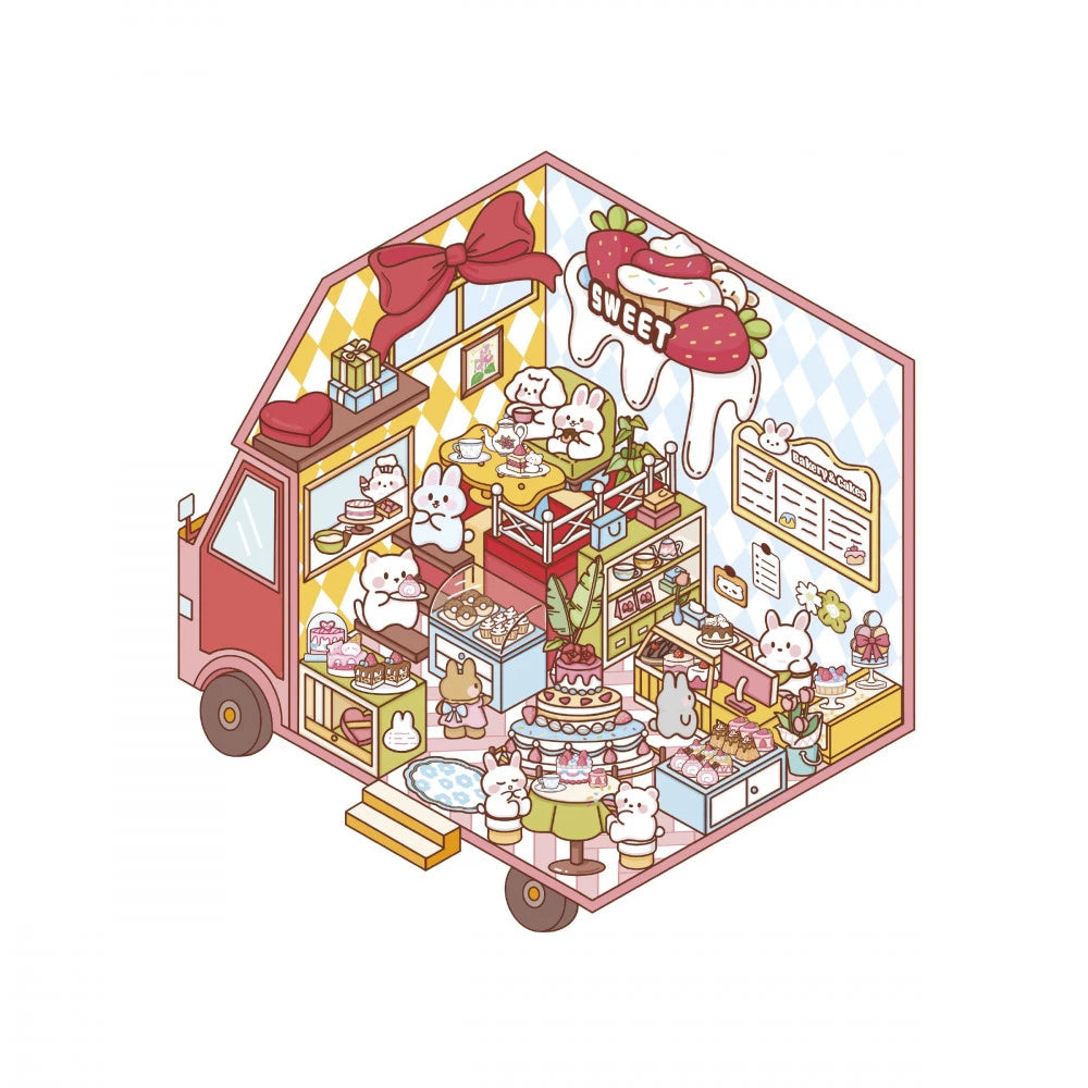 Cosy Stickers - Tiny Trucks