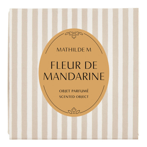 Boîte de 4 décors fondants en cire parfumée Azulejo - Fleur de Mandarine