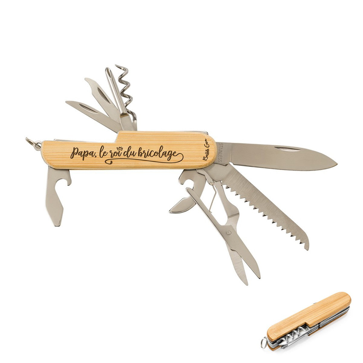 Couteau Multifonctions - Papa Le Roi Du Bricolage