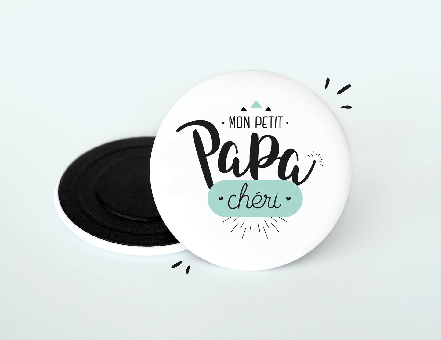 Magnet "Mon petit Papa chéri"