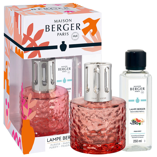Coffret lampe Berger Estivale Corail