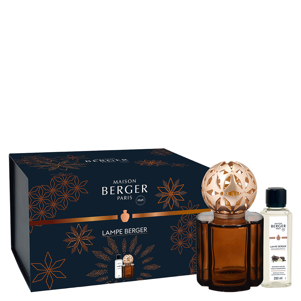 Coffret lampe Berger Pomelis Chocolat