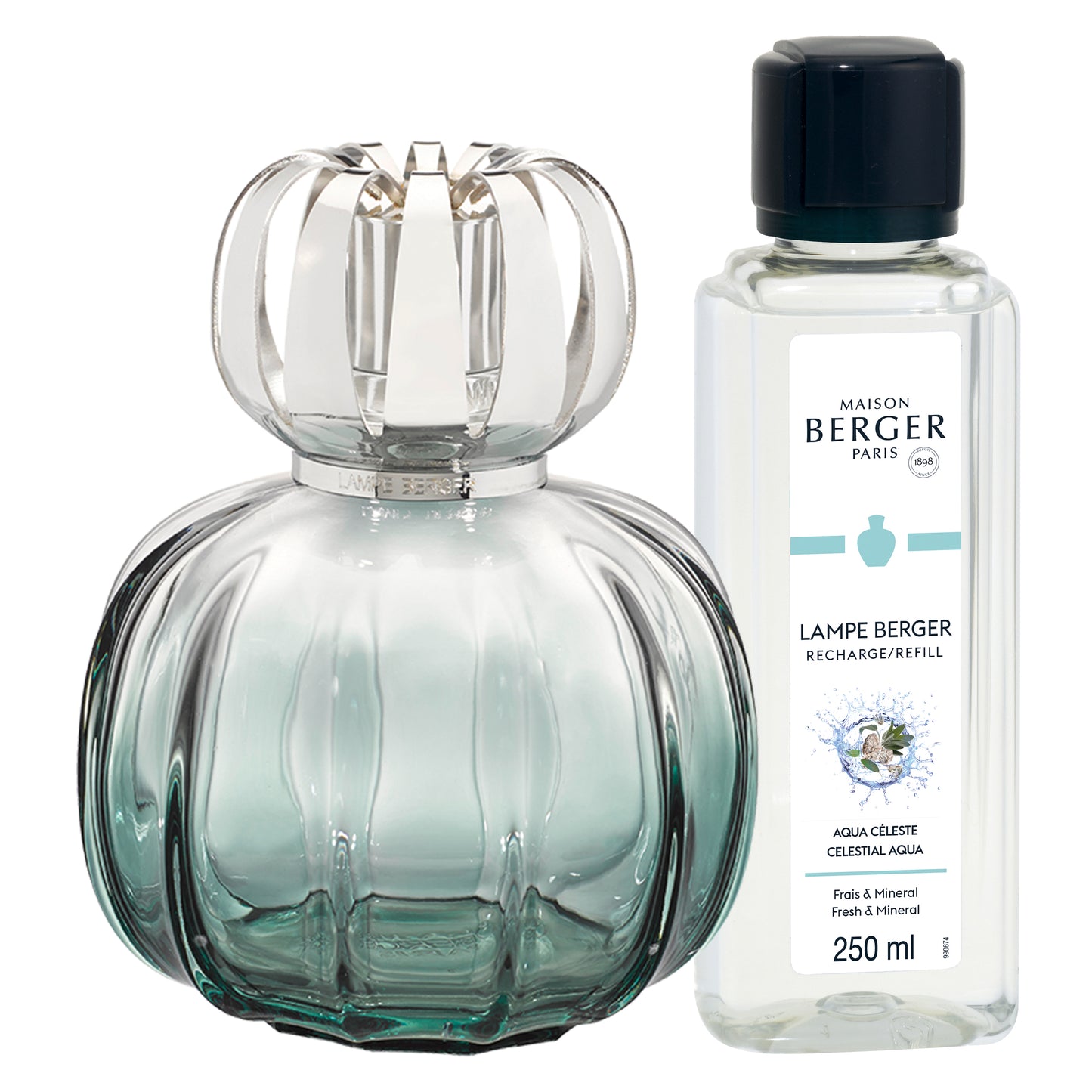 Coffret lampe Berger Corali Verte