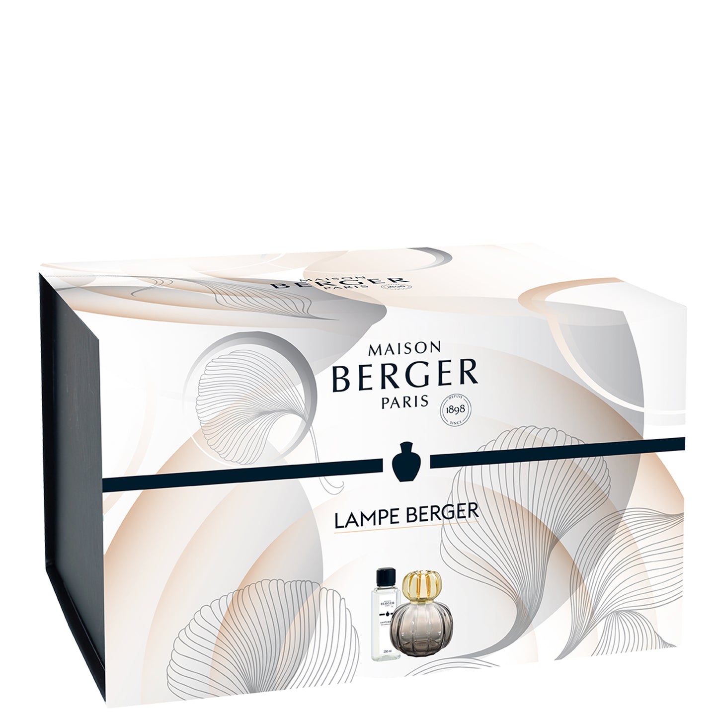 Coffret lampe Berger Corali Grise