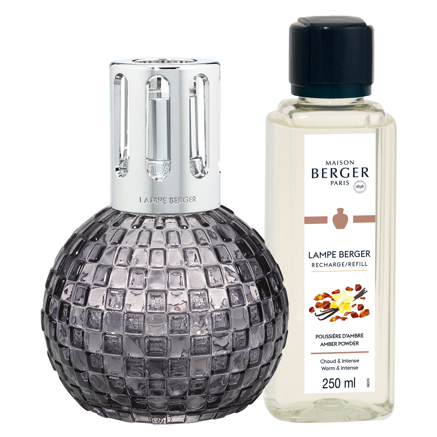 Coffret lampe Berger Disco Grise