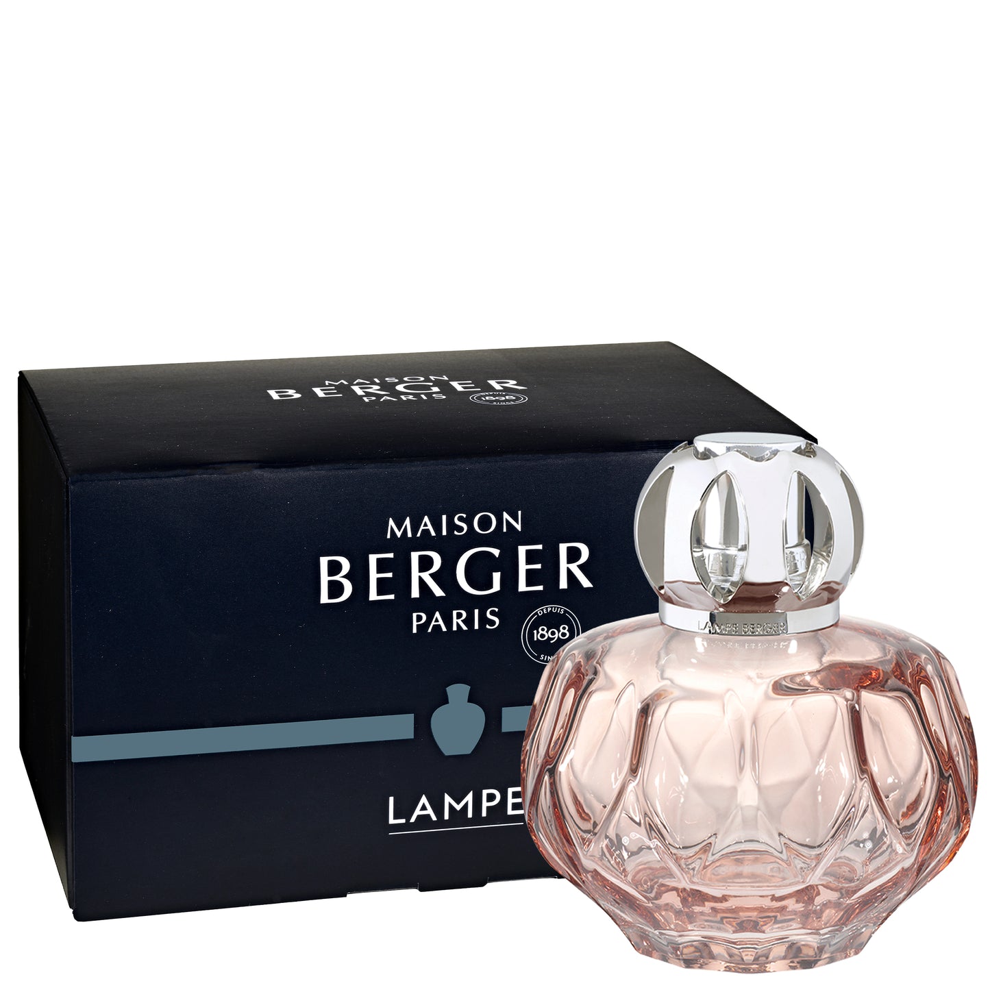 Lampe Berger Rosalie Rose + 250ml Poussière d'Ambre OFFERT