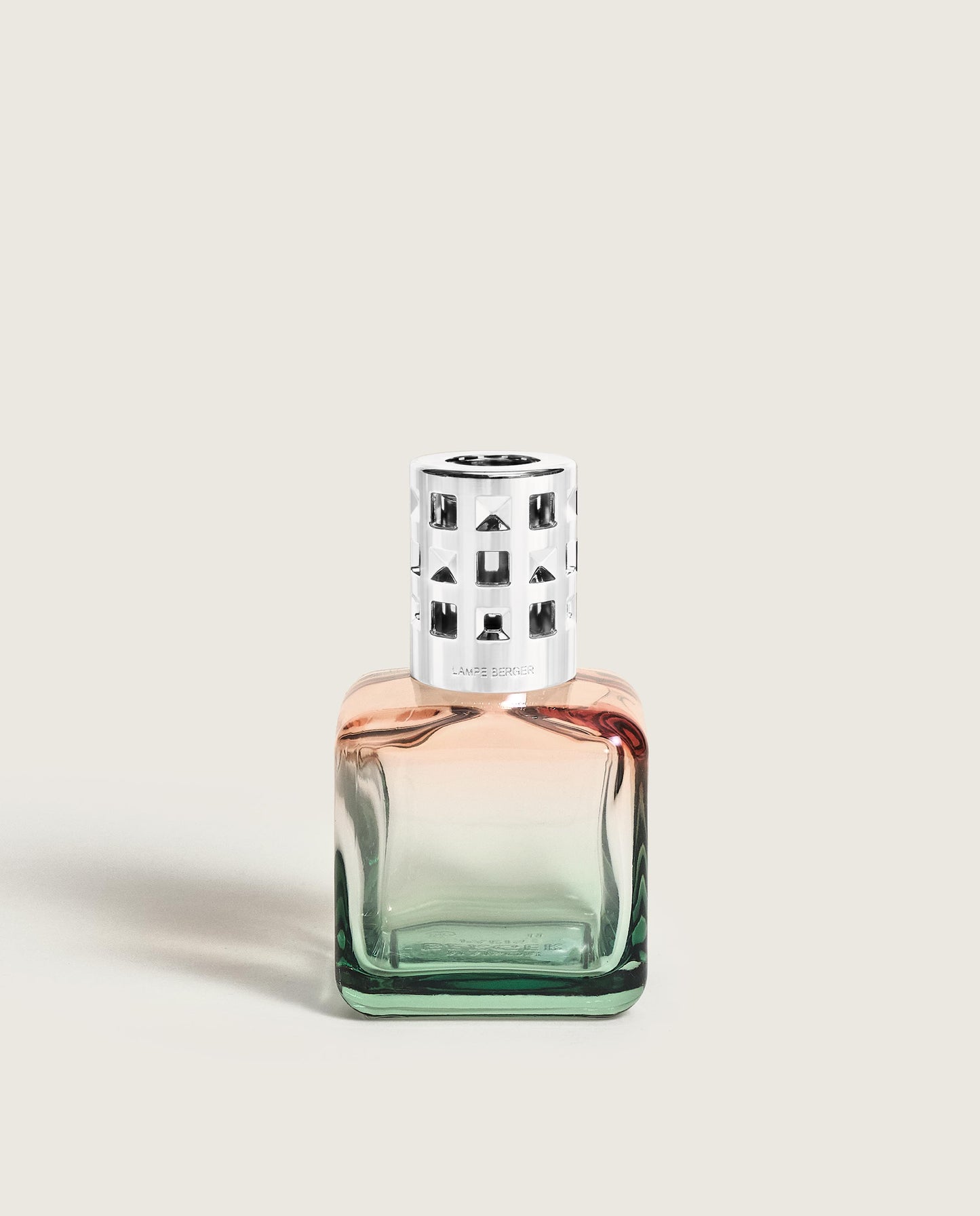 Coffret lampe Berger Glaçon Pêche/Verte