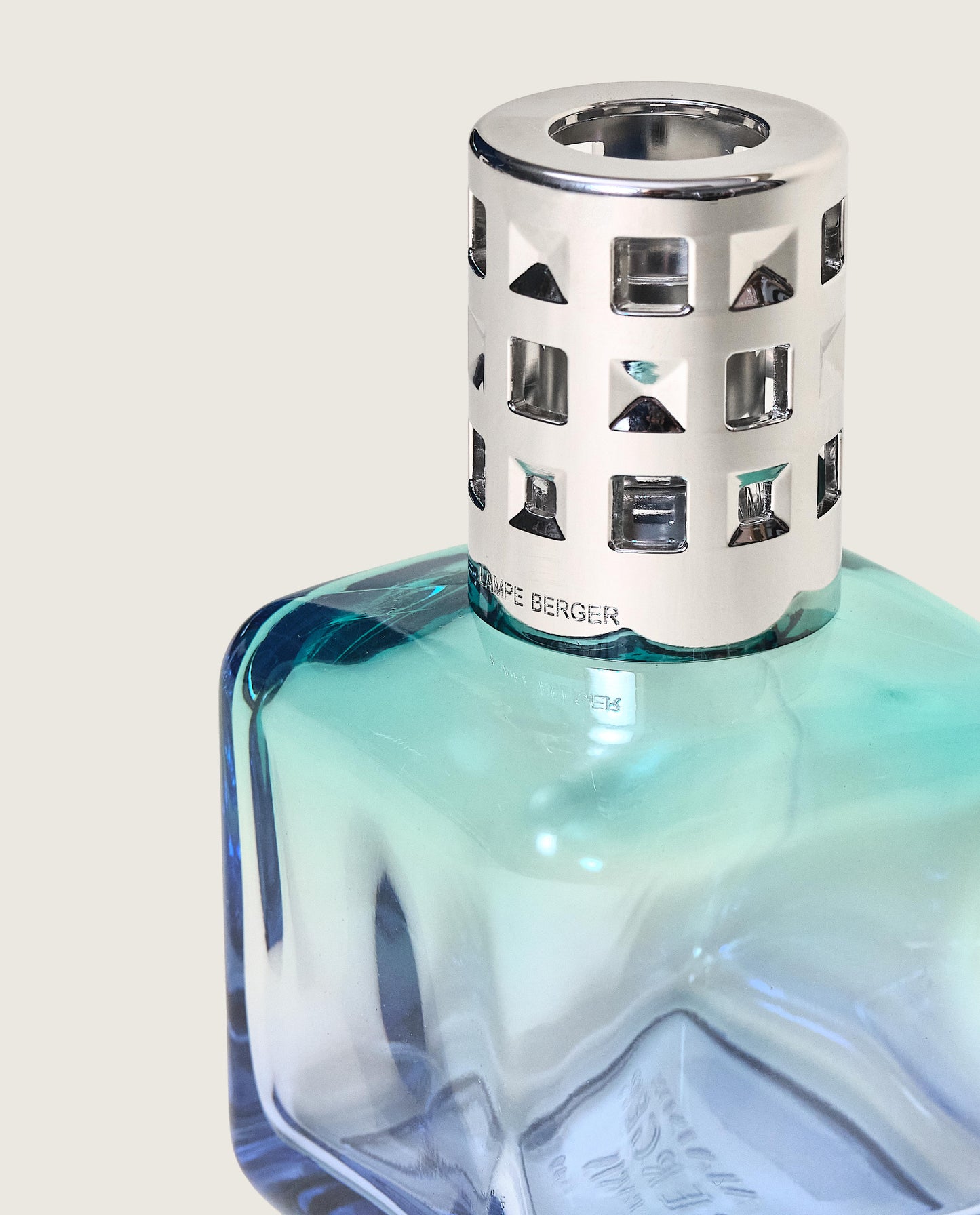Coffret lampe Berger Glaçon Turquoise/Bleue