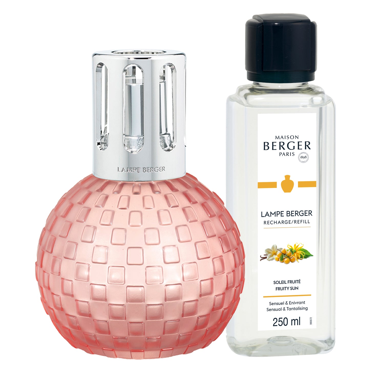 Coffret lampe Berger Disco Estivale Soleil Fruité