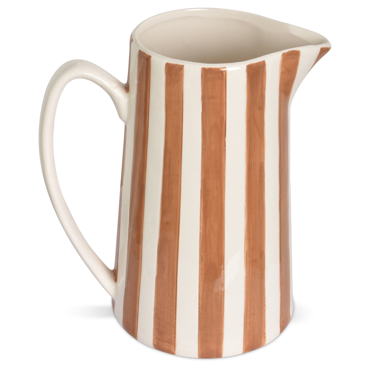 Pichet rayures Marron