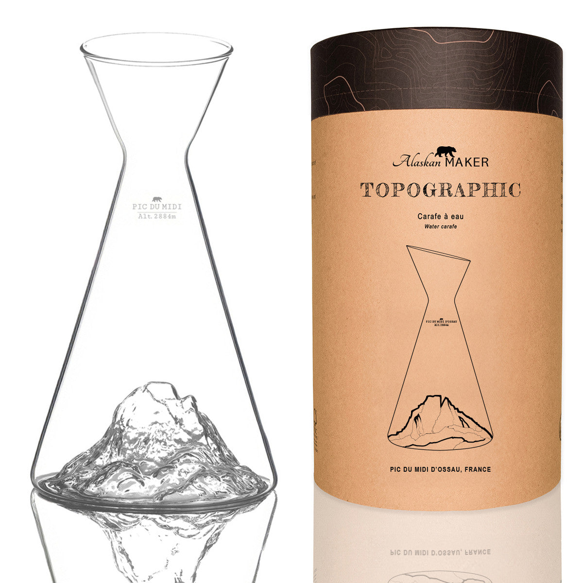 Carafe à eau TOPOGRAPHIC - Divers Modèles